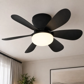   Szabályozható ventilátoros mennyezeti LED lámpa 5 W, 2700-6500 K, 350 lm - Delores Globo 03625S