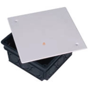 Műanyag doboz 75x75mm fedéllel, 356101004 Kopp
