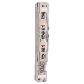   Szakaszoló biztosíték függőleges 00-160A, 100 mm sínrendszerre, 1x3 pólusú, M8 csatlakozás Multivert F1002184A, 1.000.900
