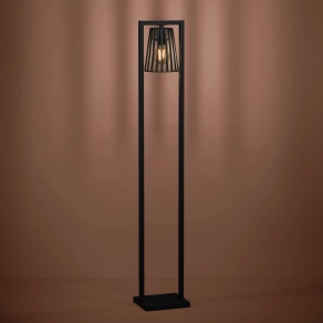   Árnyékvetős állólámpa, 136 cm - Bogota Eglo 390006, talpkapcsolós, 1xE27 foglalattal, IP20, 220-240 V