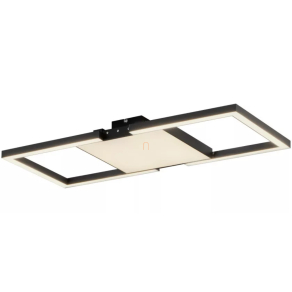   Távirányítóval szabályozható mennyezeti LED lámpa - Macellara Eglo 390019, 3380 lm, 2700-6500 K, állítható színhőmérséklet, 4x3,8+2x5,5 W, 220-240 V