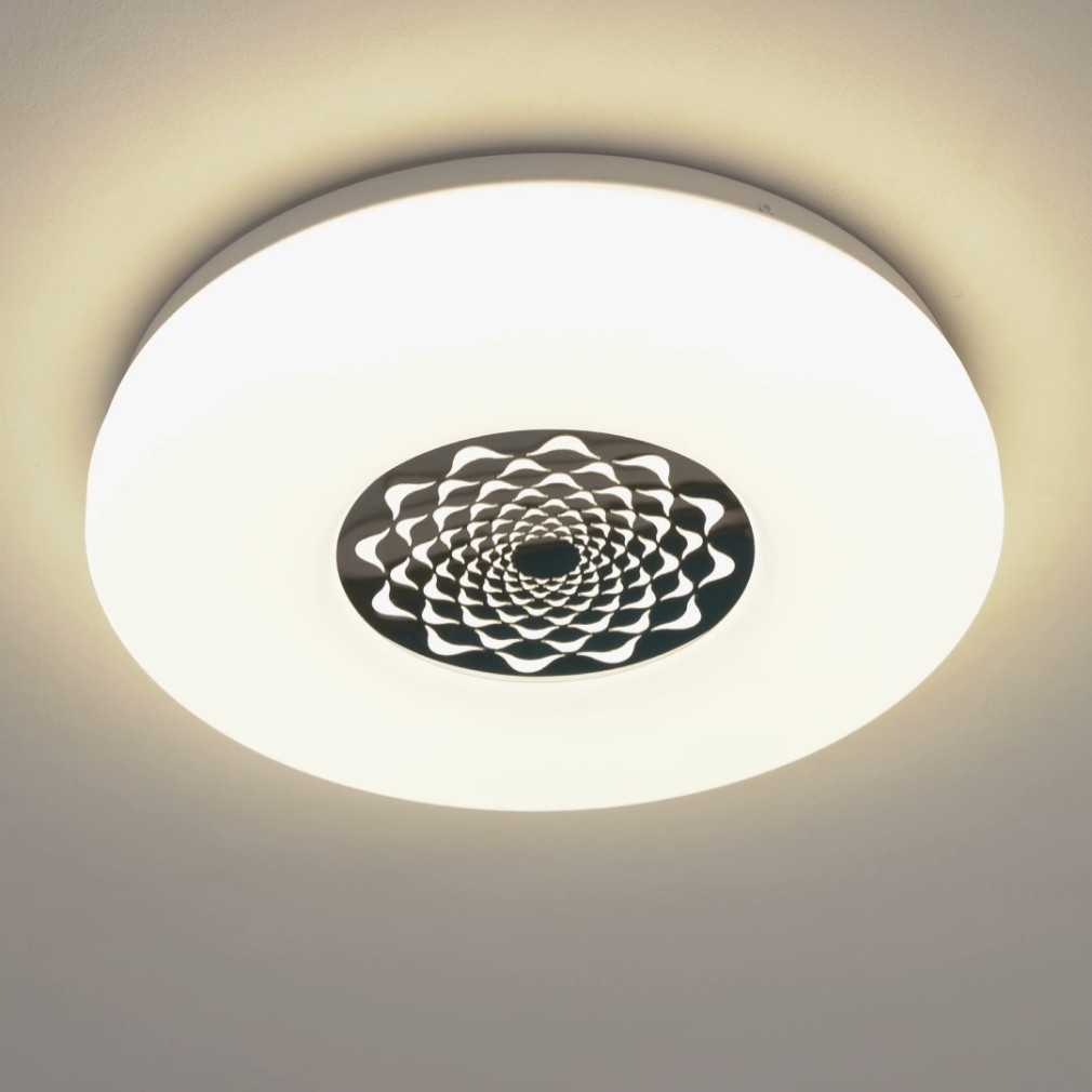 Szabályozható mennyezeti LED lámpa 4x3,9 W, hideg-melegfehér, fehér-krómszínű (Capasso)