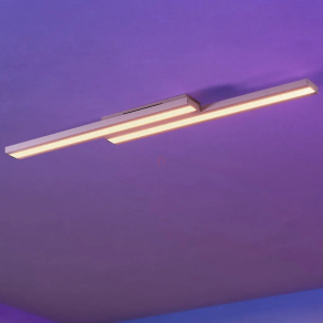   Szabályozható mennyezeti LED lámpa 2x10,2 W, hideg-melegfehér, fehér színű - Saliteras RGBW Eglo 900022