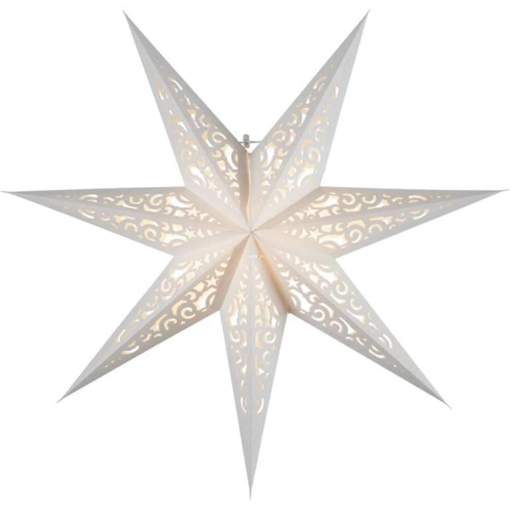 Karácsonyi csillag dekor, 45 cm (Lace)