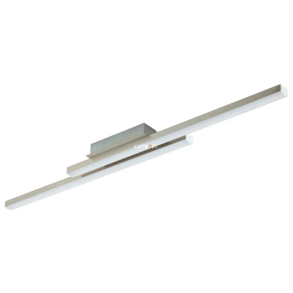 Szabályozható mennyezeti LED lámpa 2x16 W, hideg-melegfehér, fehér-nikkel színű (Fraioli RGBW)