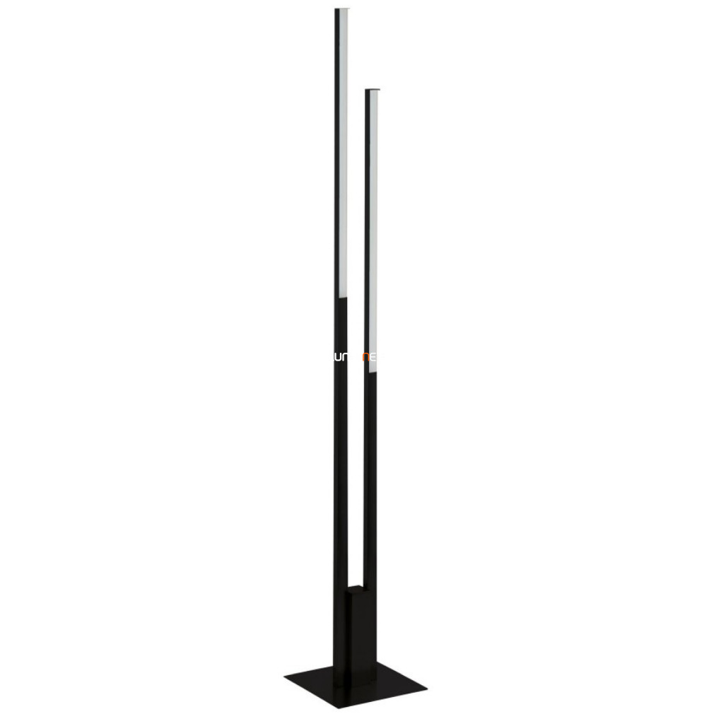 Szabályozható LED állólámpa talpkapcsolóval, 2x16 W, hideg-melegfehér, 175,5 cm, fekete-fehér színű (Fraioli RGBW)