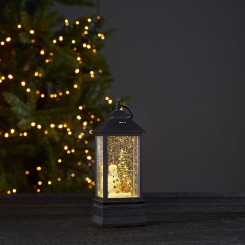 Karácsonyi LED lámpás hóemberrel-elem nélkül (Vinter)