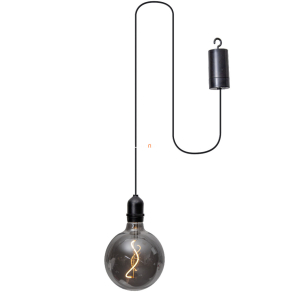   Kültéri függeszthető LED dekoráció füstüveg búrával, elemes - Vignanello Eglo 900209