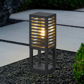 Kültéri állólámpa, 45 cm, fekete - Alamonte Eglo 900138