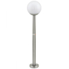 Szabályozható kültéri állólámpa okos fényforrással, 98 cm, ezüst-fehér színű - Nisia Eglo 900267