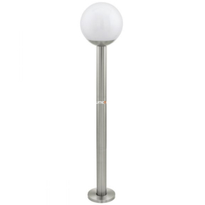   Szabályozható kültéri állólámpa okos fényforrással, 98 cm, ezüst-fehér színű - Nisia Eglo 900267