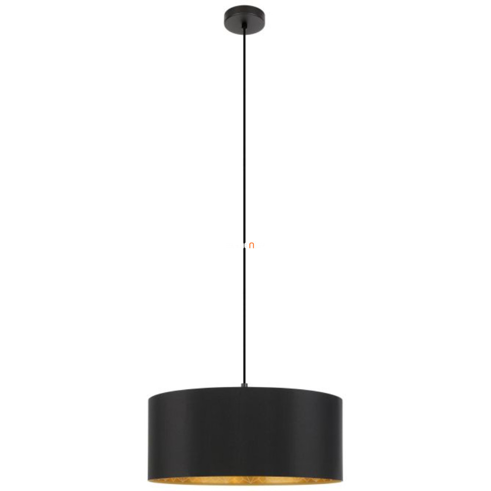 Függesztett lámpa, 53 cm, fekete-arany színű (Zaragoza)
