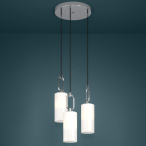   Függesztett lámpa, 37 cm - Majana Eglo 390128, 3xE27 foglalattal, 220-240 V
