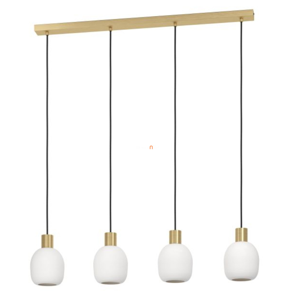 Függesztett lámpa négy foglalattal, arany színben (Manzanares)
