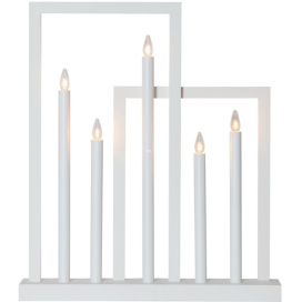 Keretes gyertyatartó modern stílusban (Frame)