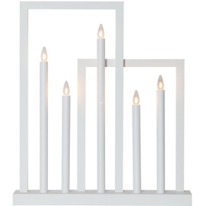 Keretes gyertyatartó modern stílusban (Frame)