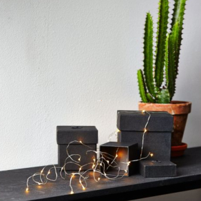   Harmatcseppes LED fényfüzér, melegfehér fényű, 100 cm-elem nélkül (Dew drop)