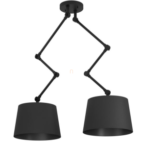   Textil függesztett lámpa állítható magassággal - Pistunio Eglo 390113, 2xE27 foglalattal, 220-240 V