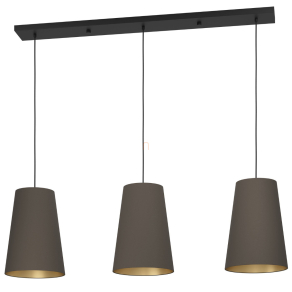   Textil függesztett lámpa - Petrosa Eglo 390196, 3xE27 foglalattal, 220-240 V