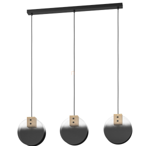   Függesztett lámpa, színátmenets üveg - Millena Eglo 390142, 3xE27 foglalattal, 220-240 V