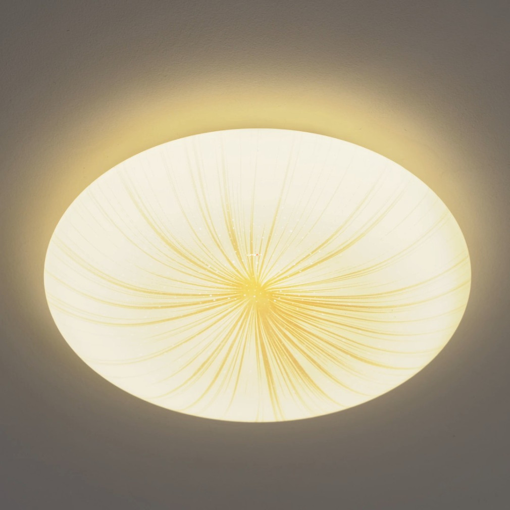 Mennyezeti LED lámpa 10 W, melegfehér, fehér-arany színű (Nieves)