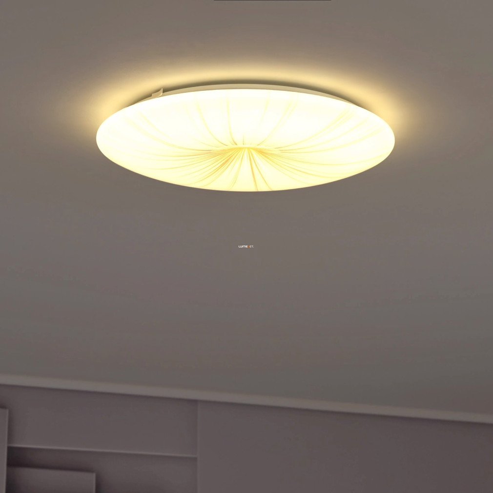 Mennyezeti LED lámpa 19,5 W, melegfehér, fehér-arany színű (Nieves)
