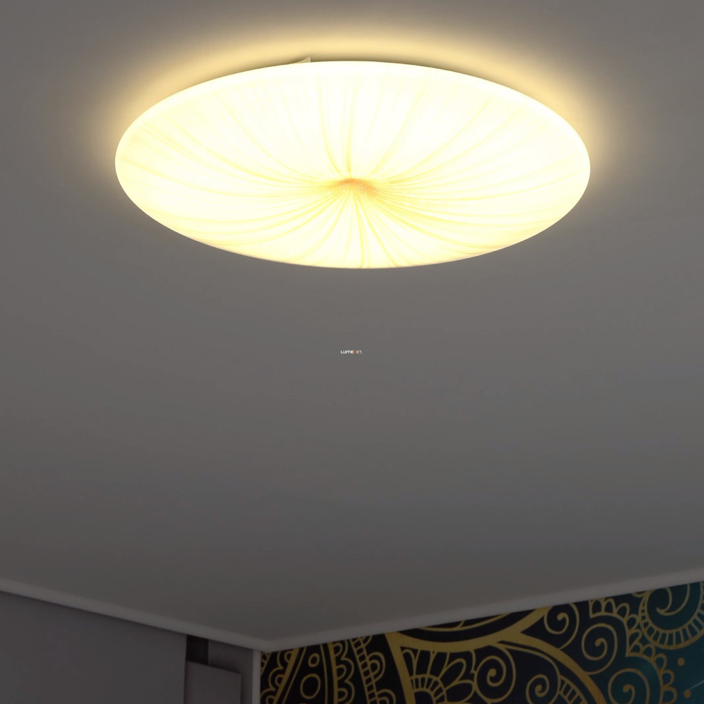 Mennyezeti LED lámpa 30,8 W, melegfehér, fehér-arany színű (Nieves)