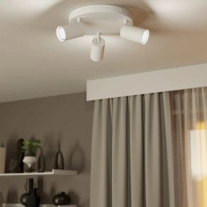   Szabályozható LED spot lámpa 14,7 W, hideg-melegfehér, fehér színű - Telimbela RGBW Eglo 900338