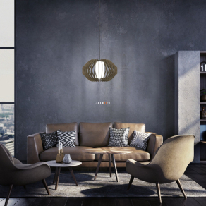   Függesztett lámpa, barna-fehér színű - Rusticaria Eglo 900386