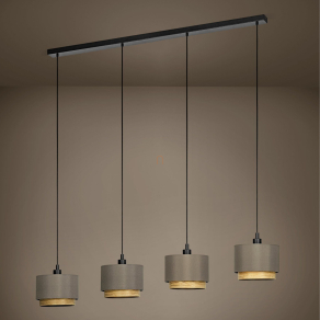   Textil függesztett lámpa - Marchena Eglo 390121, 4xE27 foglalattal, 220-240 V