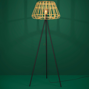   Árnyékvető állólámpa, 149 cm - Montezuelo Eglo 390155, talpkapcsolós, 1xE27 foglalattal, IP20, 220-240 V