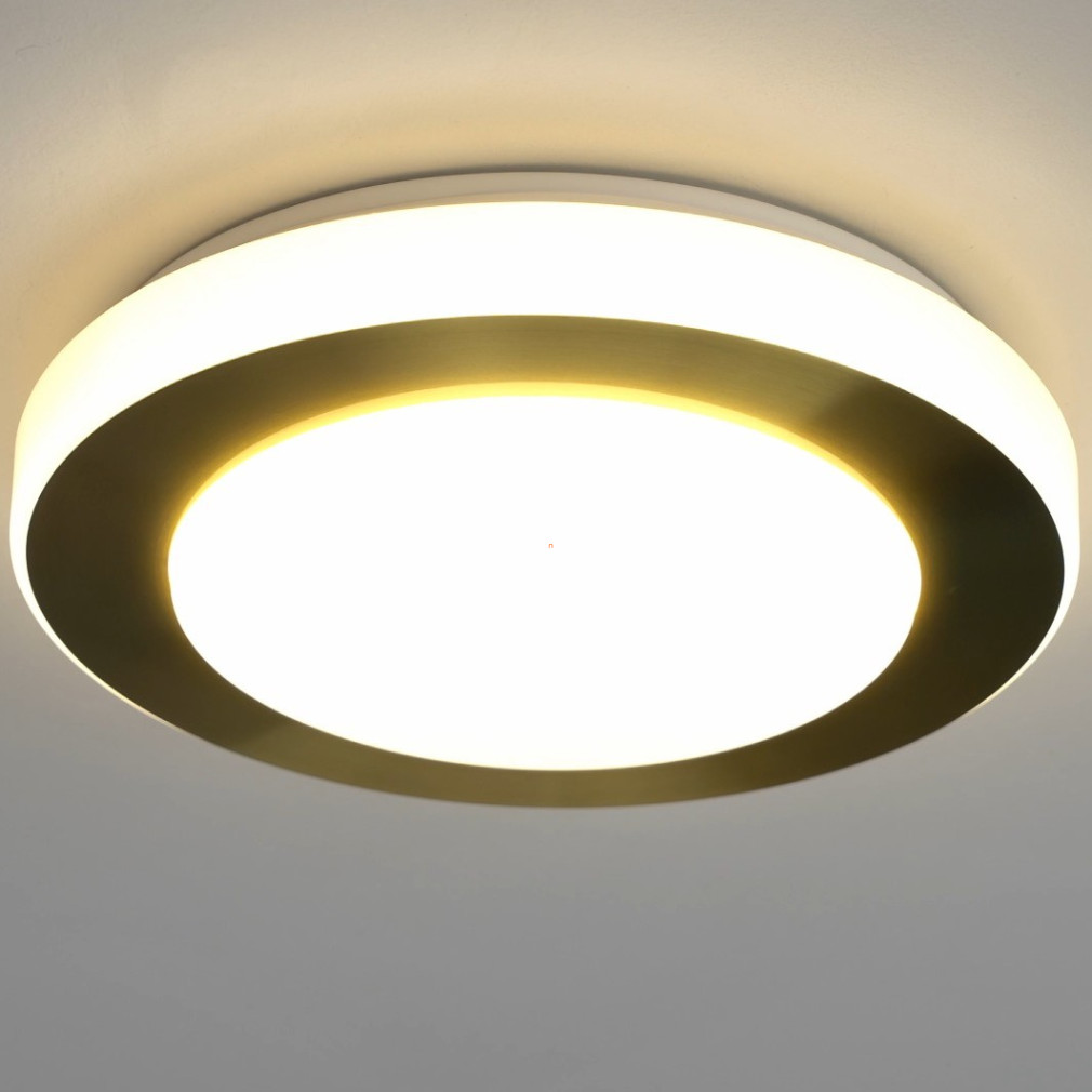 Mennyezeti LED lámpa fürdőszobába 10,8 W, melegfehér, fehér-arany színű (Carpi)