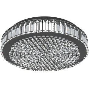   Mennyezeti LED lámpa prizma kristály díszekkel, 41 cm - Balparda Eglo 390248, 3500 lm, 4000 K, 23,5 W, 220-240 V