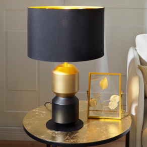   Textil asztali lámpa, 49 cm - Laurignano Eglo 390188, 1xE27 foglalattal, 220-240 V