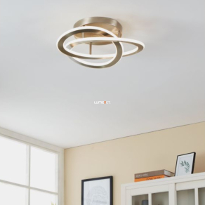   Mennyezeti LED lámpa 35 W, hidegfehér, fehér-nikkel színű - Rolimare Eglo 900419