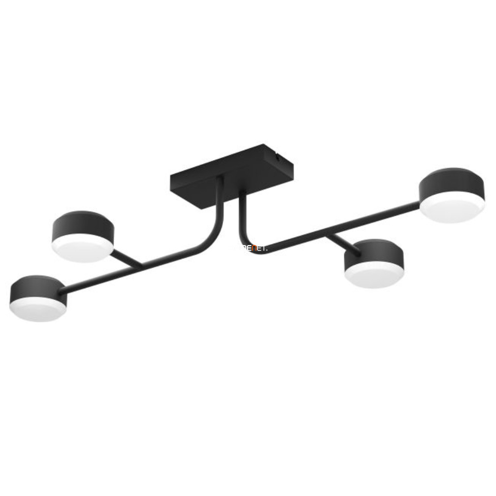 Mennyezeti LED lámpa 27,2 W, melegfehér, fekete-fehér színű (Clavellina)