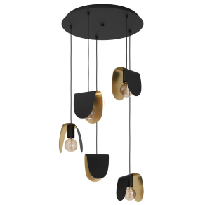   Függesztett lámpa, 50 cm - Serenara Eglo 390183, 5xE27 foglalattal, 220-240 V