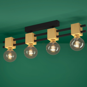   Mennyezeti lámpa - Levantara Eglo 390189, 4xE27 foglalattal, 220-240 V