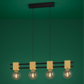   Függesztett lámpa - Levantara Eglo 390191, 4xE27 foglalattal, 220-240 V