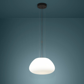   Függesztett üveg lámpa, 41,5 cm - Balmes Eglo 390201, 1xE27 foglalattal, 220-240 V