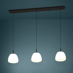   Függesztett üveg lámpa - Balmes Eglo 390202, 3xE27 foglalattal, 220-240 V