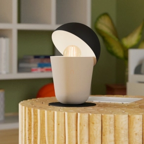   Nyitott asztali lámpa, 27,5 cm - Batabano Eglo 900396, 1xE27 foglalattal, 220-240 V