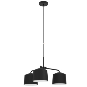   Függesztett lámpa három foglalattal, fekete - Caguanes Eglo 900446