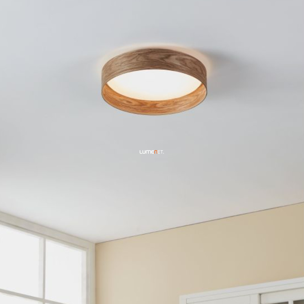 Mennyezeti LED lámpa 24 W, melegfehér, barna-fehér színű (Luppineria)