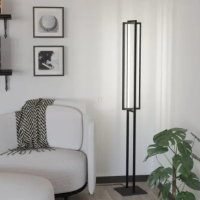   Távirányítóval szabályozható LED állólámpa minimál stílusban, 133 cm - Siberia Eglo 900469, 4600 lm, 3000-6500 K, állítható színhőmérséklet, 34 W, , IP20, 220-240 V