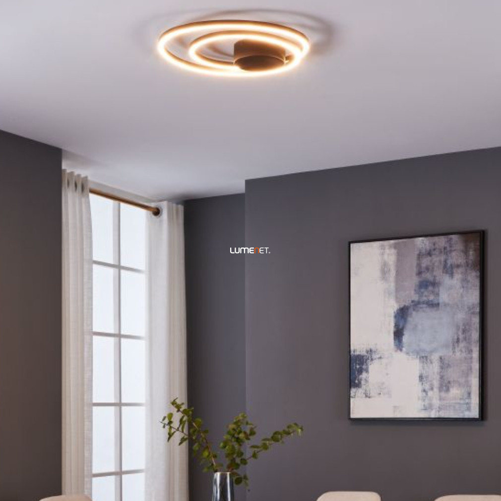 Mennyezeti LED lámpa 36 W, melegfehér, fekete-fehér színű (Ruotale)