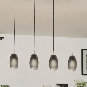   Függesztett lámpa opál búrával - Batista Eglo 900508, 4xE27 foglalattal, 220-240 V