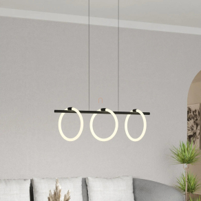   Függesztett LED lámpa - Caranacoa Eglo 900562, 3600 lm, 3000 K, 3x9 W, 220-240 V