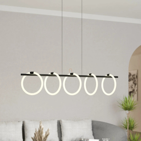   Függesztett LED lámpa - Caranacoa Eglo 900563, 7000 lm, 3000 K, 5x7 W, 220-240 V