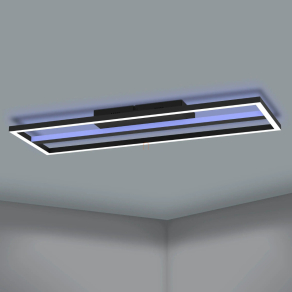   Okos mennyezeti LED lámpa - Calagrano-Z Eglo 900567, 2600 lm, 3000-6500 K+RGB, állítható színhőmérséklet és szín, applikációval szabályozható, Bluetooth, ZIgbee, 21 W, 220-240 V